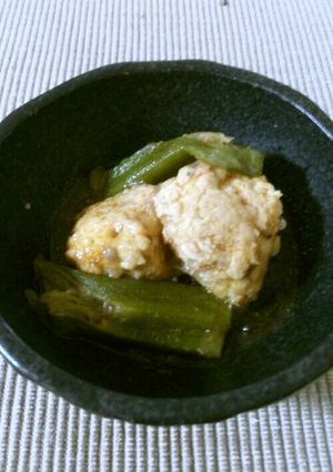すりおろし人参の鶏団子あんかけ風-レシピのメイン写真