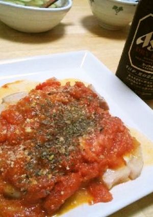 豚肉のトマトソースかけ-レシピのメイン写真