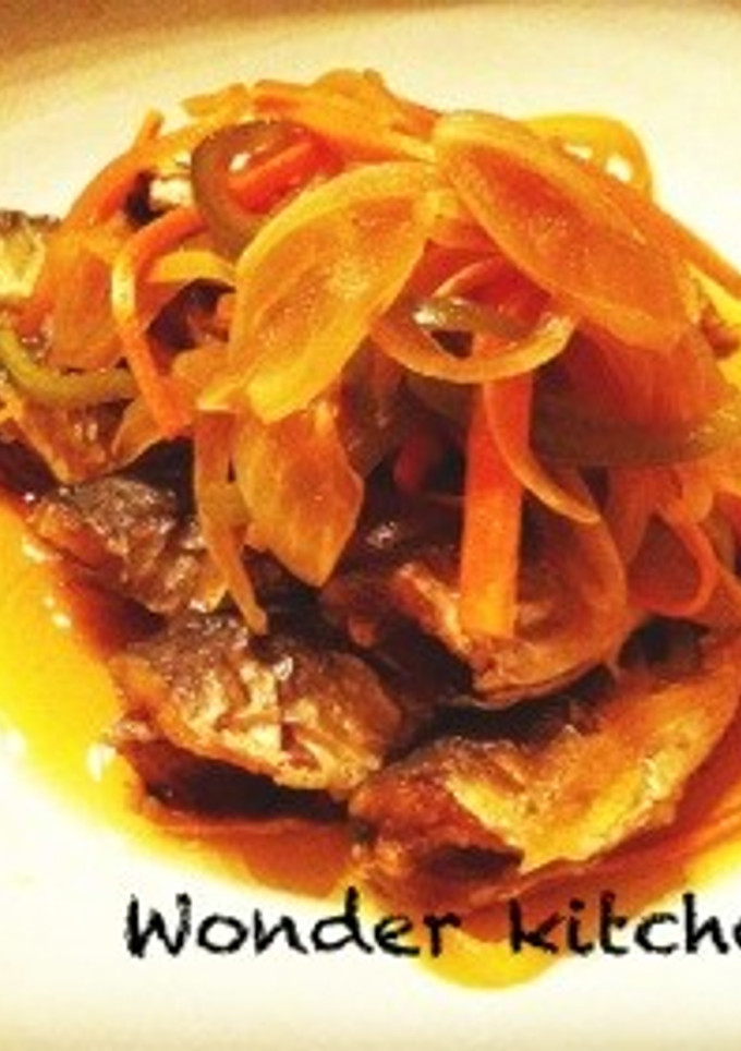 鯵の南蛮漬け-レシピのメイン写真
