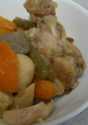 鶏手羽先とこんにゃくのお酢煮込み-レシピのメイン写真
