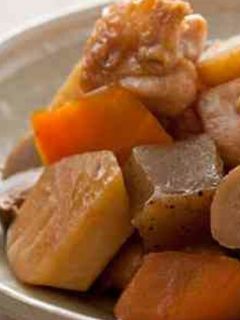 鶏肉と大根とこんにゃくの煮物-レシピのメイン写真