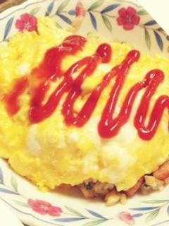 ポン酢でさっぱりオムライス-レシピのメイン写真