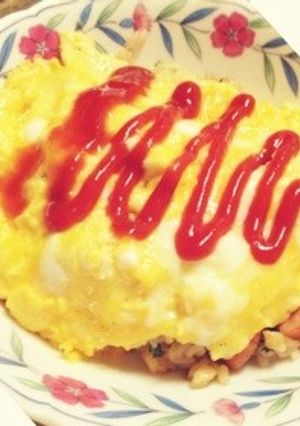 ポン酢でさっぱりオムライス-レシピのメイン写真