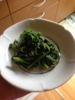 空芯菜の胡麻和え-レシピのメイン写真