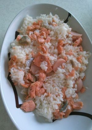 鮭と魚二ソのチャーハン-レシピのメイン写真