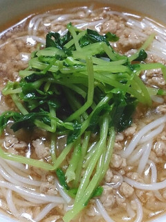 鶏そぼろ☆あんかけそうめん-レシピのメイン写真