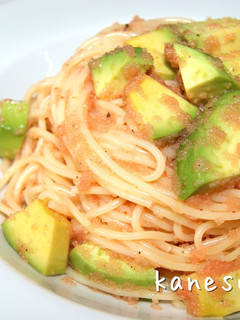 アボカドと明太子の冷製パスタ-レシピのメイン写真
