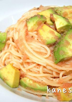 アボカドと明太子の冷製パスタ-レシピのメイン写真