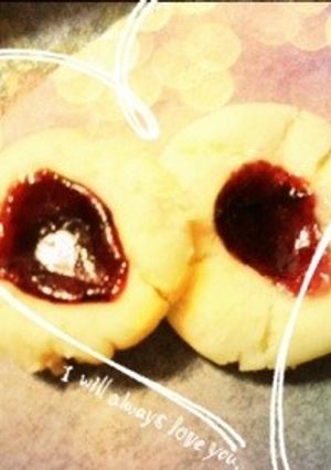 ジャムでキラキラ簡単クッキー❤︎-レシピのメイン写真