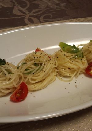 かなるンちの冷たいネギパスタ-レシピのメイン写真