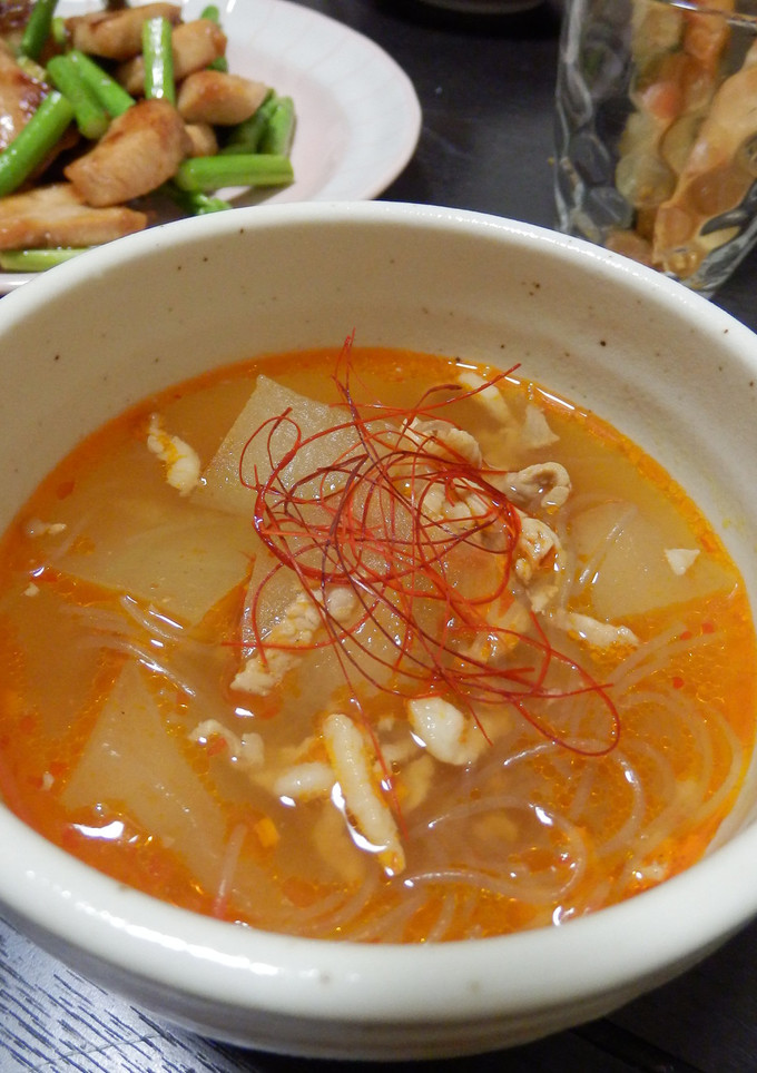 冬瓜と春雨の中華スープ-レシピのメイン写真