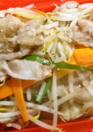 レンジde超かんたん♪蒸ししゃぶ-レシピのメイン写真