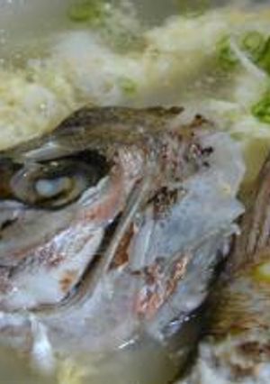 鯛のあら　雑炊-レシピのメイン写真