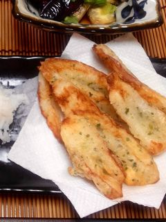 残ったお好み焼き粉で、ちくわの磯辺揚げ-レシピのメイン写真