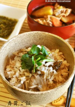 我が家の舞茸ご飯-レシピのメイン写真