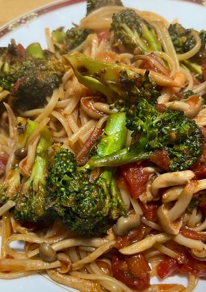 ミニトマトとブロッコリーのパスタ-レシピのメイン写真
