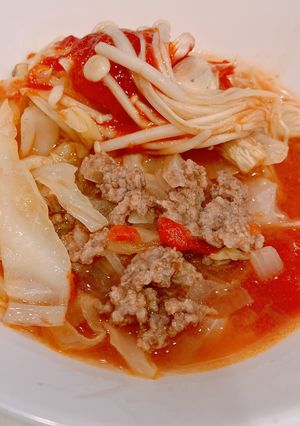 巻かない、詰めない、簡単ロールキャベツ-レシピのメイン写真