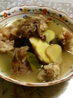 胡瓜と茄子の中華風牛すじ煮込み-レシピのメイン写真