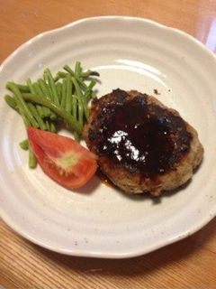 我が家のハンバーグ-レシピのメイン写真
