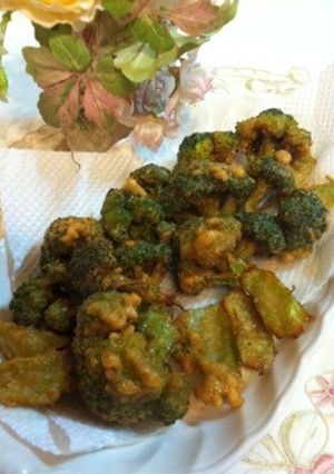 ブロッコリーのフワッと揚げ☆カレー風味-レシピのメイン写真
