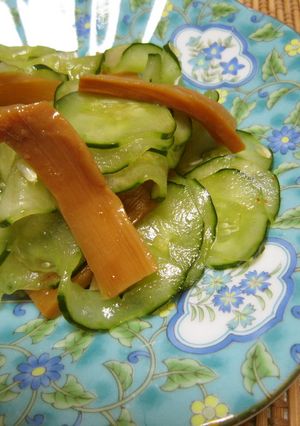 メンマときゅうりの中華風和物-レシピのメイン写真