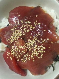 まぐろ漬け丼-レシピのメイン写真