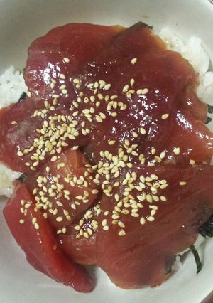 まぐろ漬け丼-レシピのメイン写真