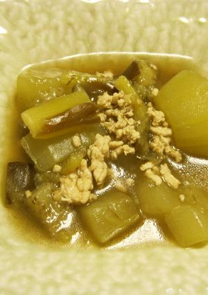 瓜と茄子の煮物-レシピのメイン写真