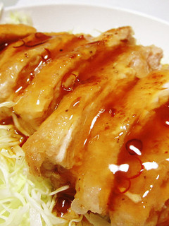 鶏胸肉の甘酢餡かけ丼♪-レシピのメイン写真