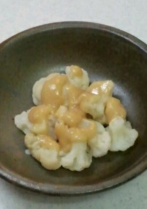 ☆小ネタ☆カリフラワーの酢味噌和え-レシピのメイン写真