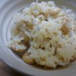 大豆炊き込みご飯(じゃこ&ゴマ後まぜ )