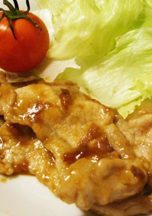 豚肉の梅照り焼き-レシピのメイン写真