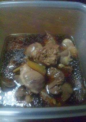 鶏レバーの生姜煮-レシピのメイン写真