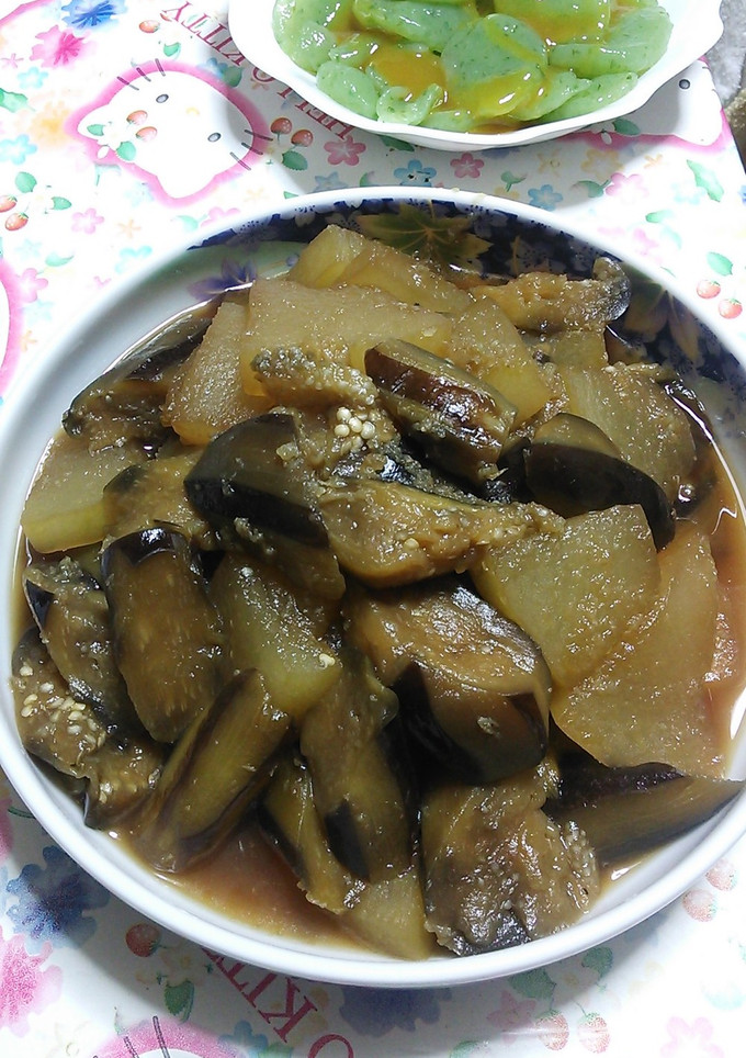 茄子と冬瓜のとろとろ煮-レシピのメイン写真