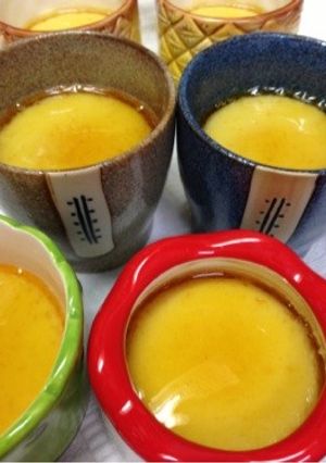 強火で7分♥秋には簡単さつまいもプリン-レシピのメイン写真