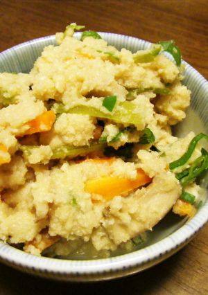 冷蔵庫のおそうじ❤母さんのおから煮-レシピのメイン写真