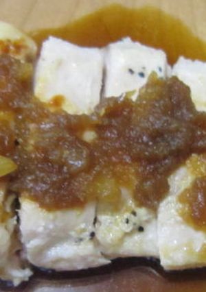 鶏肉の塩糀ソテー　オニオンソースがけ-レシピのメイン写真
