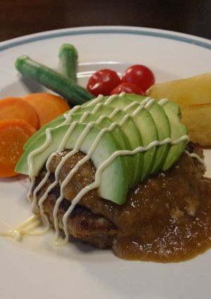 アボカドハンバーグ-レシピのメイン写真