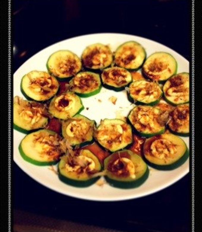 5分で簡単☆レンジだけでズッキーニ♪ by kokoumepad 【クックパッド