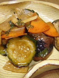 夏野菜の福神漬け風-レシピのメイン写真