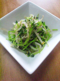 簡単!豆苗ともやしのナムル-レシピのメイン写真