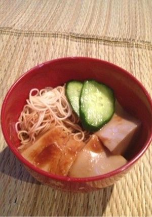 赤みそお豆腐にゅうめん-レシピのメイン写真
