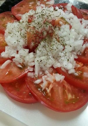 簡単♪トマトのイタリアンサラダ-レシピのメイン写真