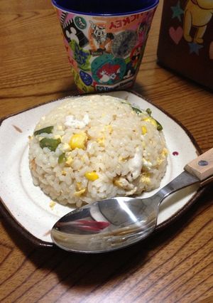 超ズボラ。炊飯器でチャーハン！-レシピのメイン写真