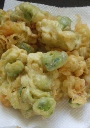 エビとアボカドのかきあげ天ぷら-レシピのメイン写真