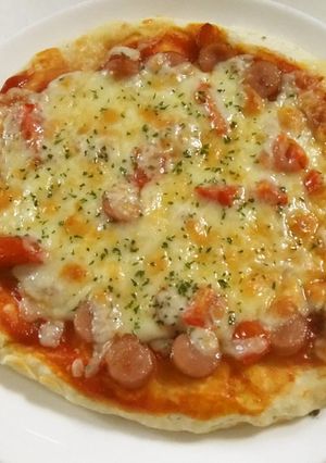 あり合わせで子どもと一緒に♪ピザもどき-レシピのメイン写真