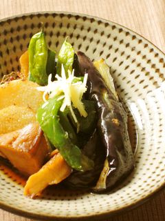 夏野菜の揚げ浸し-レシピのメイン写真