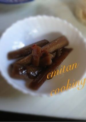 ビールが進む〜♫ごぼうの甘辛煮❤-レシピのメイン写真