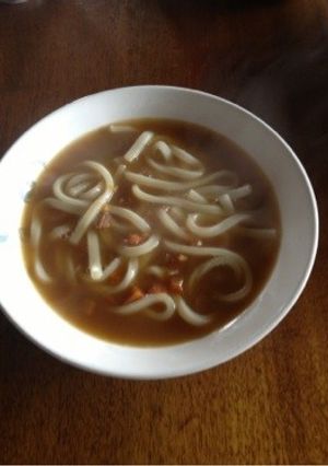 超手抜きレトルトカレーうどん-レシピのメイン写真