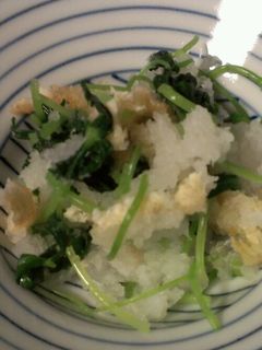 三つ葉とあげのみぞれ和え-レシピのメイン写真